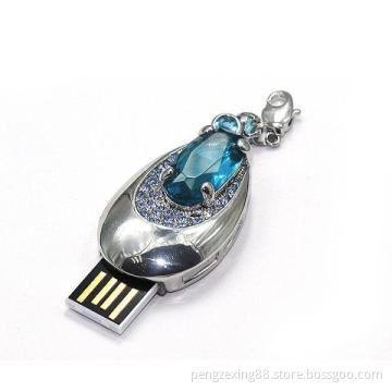 Jewelry-Shaped USB Drive with 32MB to 16GB Memory Capacities, OEM and ODM Orders Welcomed